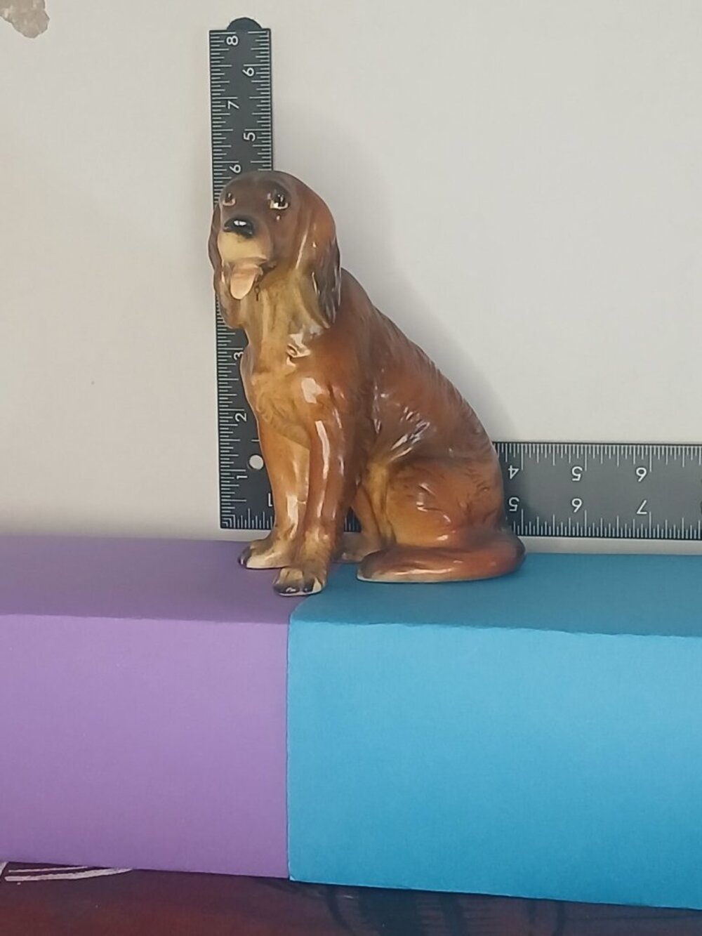 Vintage Lipper & Mann Irish Setter Ceramic Figurine